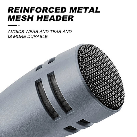 E608 7-Piece Wired Drum Mic Instrument Microphone Set