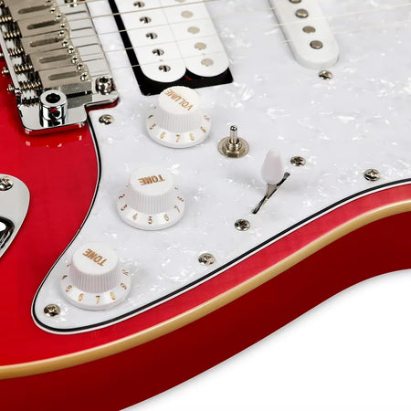 Colourful Electric Acoustic Guitar 6 Strings High Quality