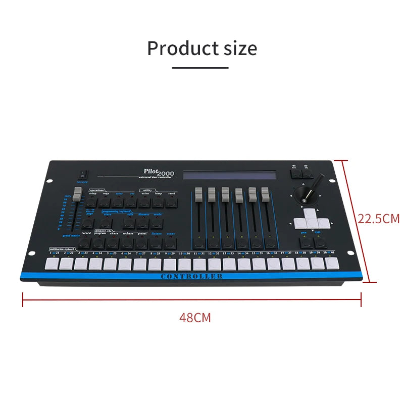 Dmx Console Pilot 2000 512 Professional Stage Lighting Controller