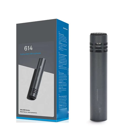 E614 Cardioid Condenser Instrument Microphone with Clamp Mount