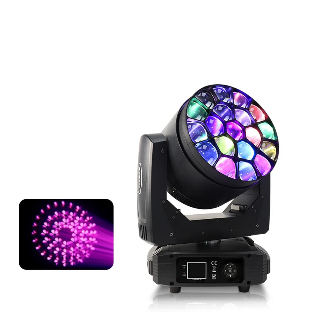 19X25W Moving Head Wash Beam Professional DMX Stage Light