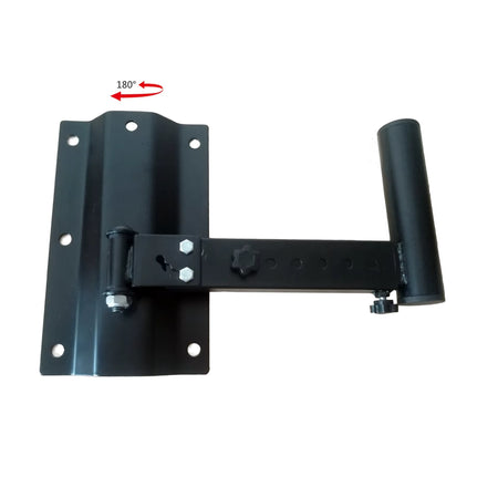 2 Pieces Adjustable Metal Speaker Wall Mounts Brackets 