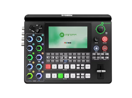 Rgblink Mini-Edge SDI 10 Channel All-In-One Video Mixer Switcher 5.5Inch Screen SDI Hdmi-Compatible for Live Streaming Broadcast