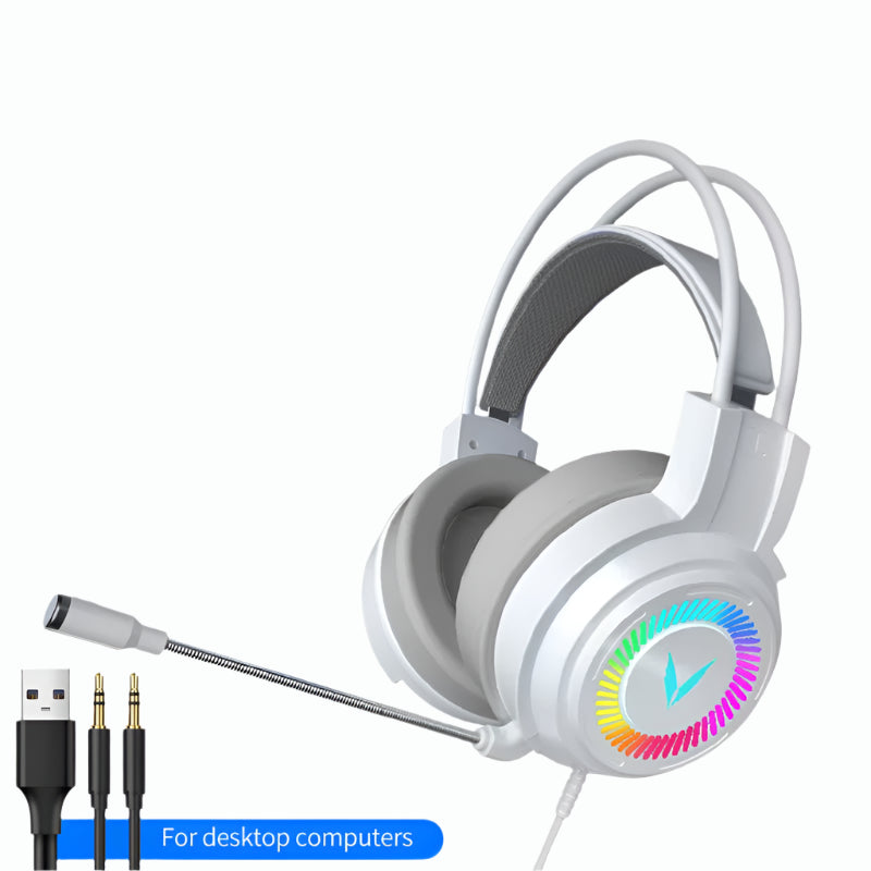 G58 G60 Gaming Headset 7.1 with Mic, LED Light for Computer PC