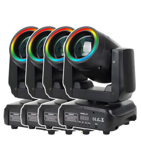 4Pcs MINI 150W LED Moving Head DMX5 Stage Light