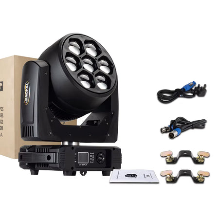High Power LED Wash 7X40W RGBW Zoom Moving Head Light DMX Control Stage Bar Concert