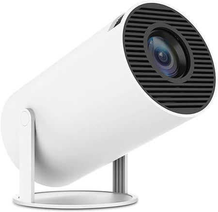 4K Mini Projector (1080P Native) - WiFi 6, BT 5.0, Android 11, Auto Horizontal Correction, 180° Rotatable