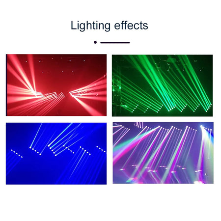 DMX 5X40W Beam Moving Head Light DMX Infinite Rotating Stage Moving Head Effect for DJ Disco Stage Event