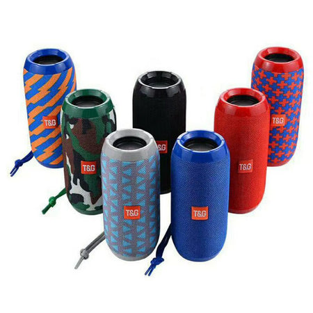 TG117 Portable Wireless Bluetooth Speaker - Dual Bass Sound 
