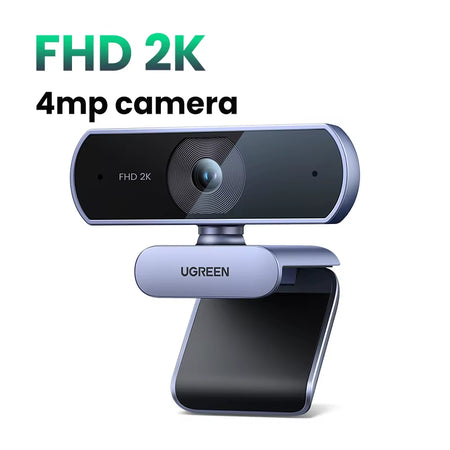 UGREEN 2K HD Mini USB Webcam for Laptop 