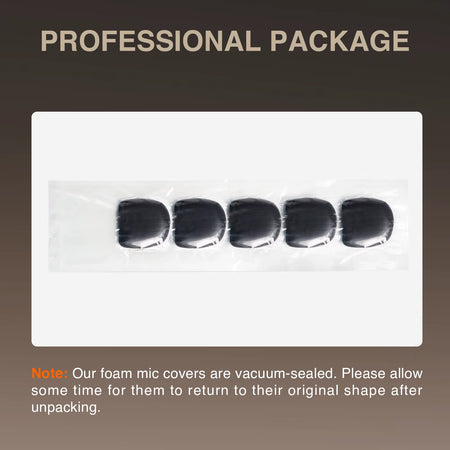 Phenyx Pro 5 Pack Foam Mic Cover