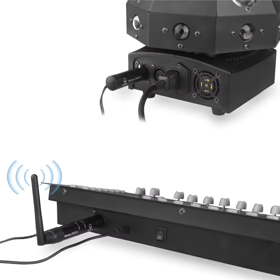 2.4G ISM Wireless DMX 512 Dfi Controller XLR Receiver Transmitter 