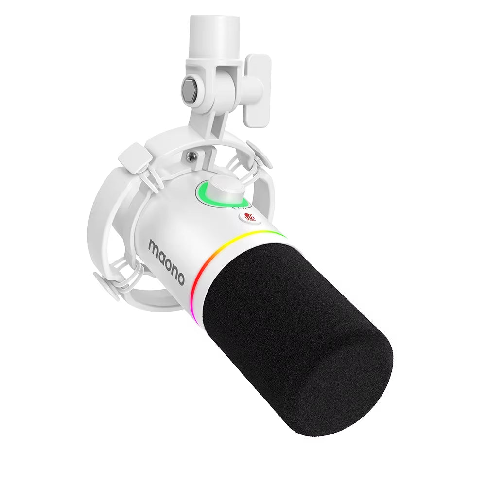 PD200X RGB Gaming Microphone Dynamic Microphone USB/XLR Dual Mode Microphone Podcast Mic RGB USB Gaming Mic XLR Mic