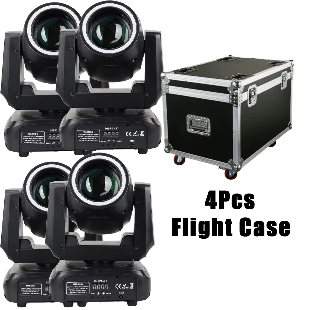 4Pcs MINI 150W LED Moving Head DMX5 Stage Light
