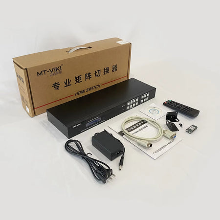 4K 30Hz Video HDMI Matrix 4X4 Splitter 4 in 4 Out