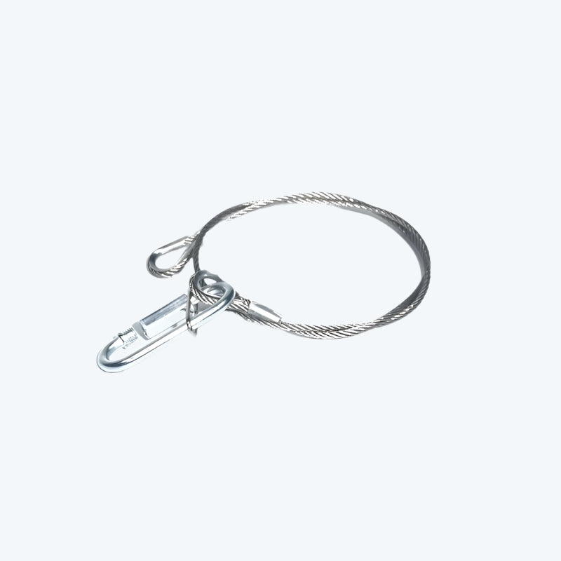 10Pcs High Quality Silver Safety Steel Lock Cable