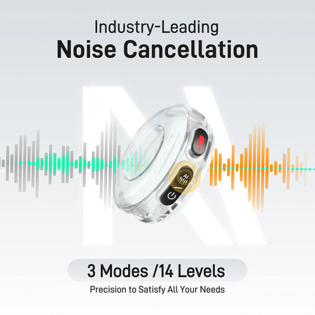 Wave T5 Wireless Lapel Microphone Mini Voice Filter Noise Cancellation for Video Recording Streaming Fit for Phones Camera
