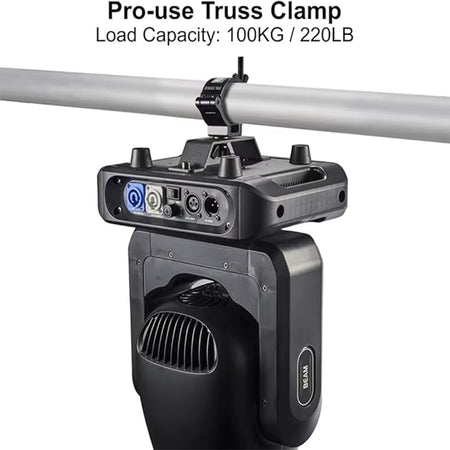 5Pcs Black Stage Truss Clamp 1.89-2.04 Inch Par Light Aluminium Clamps 