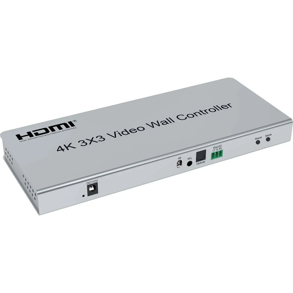 4K 3X3 Video Wall Controller HDMI TV Video Splicer