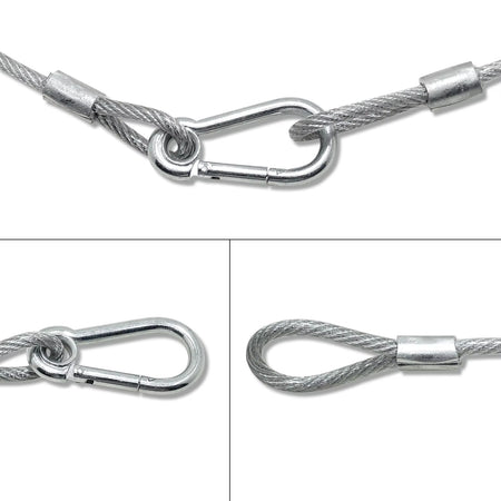 10Pcs High Quality 70Cm Long Stage Light Safety Rope Cable