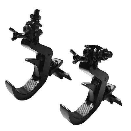 Durable Heavy Duty Aluminum Alloy Hooks Stage Light Hook&Safety Rope for LED Par Moving Head Beam Spot Light