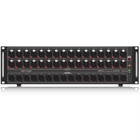Behringer S32 Digital Snake Stage Box with 32 Remote-Controllable Midas Preamps