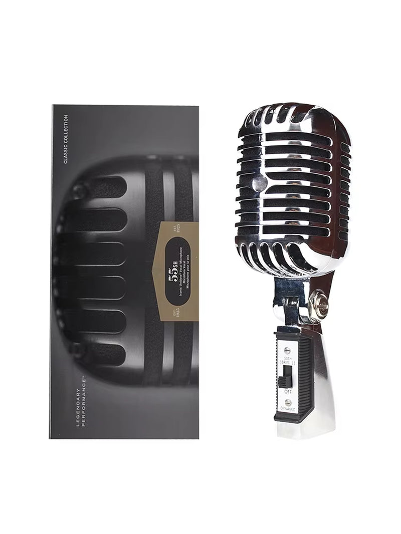 55SH SERIES II Classic Dynamic Vocal  Metal Vintage Microphone 