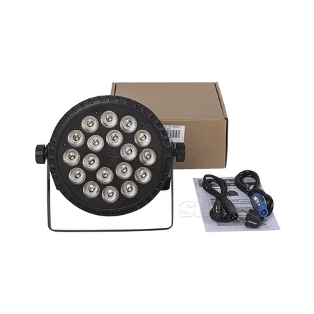1Pcs 18X18W RGBWA UV 6In1 DMX & 18X12W 4In1  Separate Listings Led Par Lighting Wash Effect Stage Light 