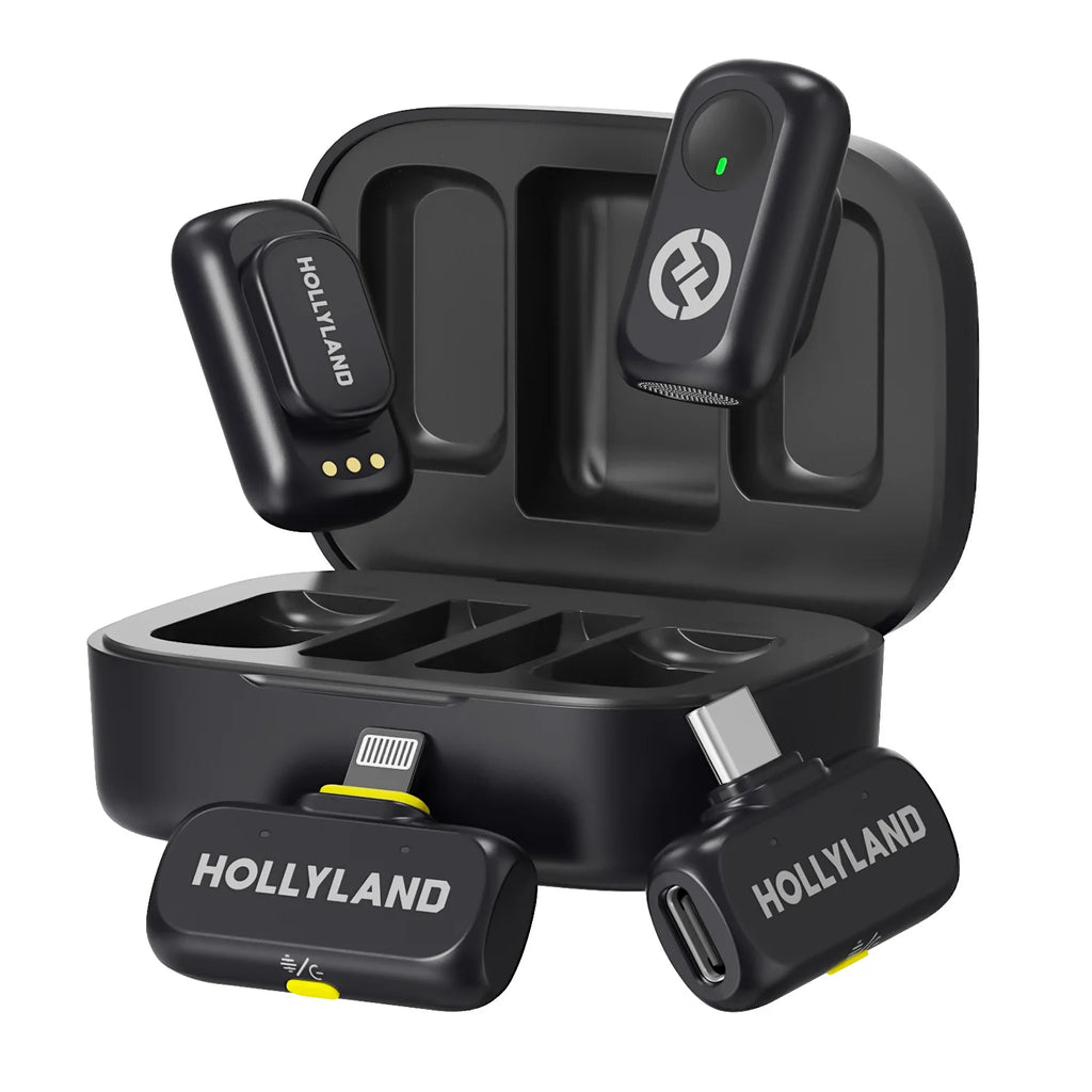 Hollyland LARK A1 Noise Cancellation Wireless Microphone for Vlogging