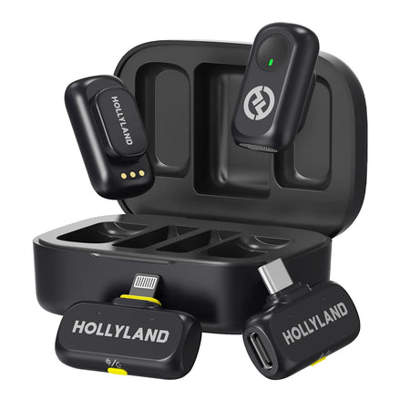 Hollyland LARK A1 Noise Cancellation Wireless Microphone for Vlogging