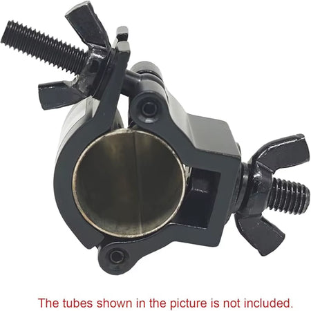 5Pcs Black Stage Truss Clamp 1.89-2.04 Inch Par Light Aluminium Clamps 