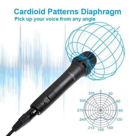 FIFINE Handheld Dynamic Vocal Microphone 