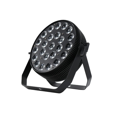 24X18W Dmx Led Par Stage Flat Light RGBWA UV 6In1  4-10Pcs