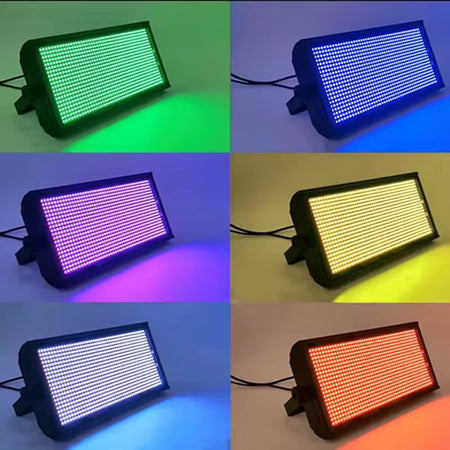 Dynamic RGB Strobe & Wash: 8-Segment LED Dmx512 Strobe Stage Light