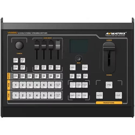AV Matrix VS0605U 6-Channel SDI/HDMI Multi-Format Streaming Switcher 