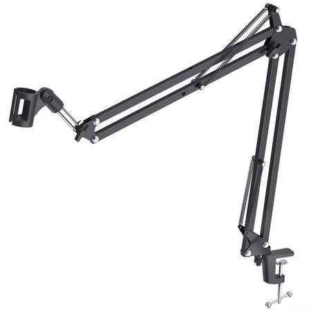 Microphone Suspension Boom Scissor Arm Stand for Professional Podcast Streaming Youtube Microfone