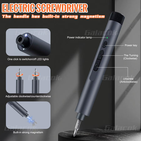 138 in 1 Precision Electric Screwdriver Set Multi-Function Magnetic Repair Tool Kit 