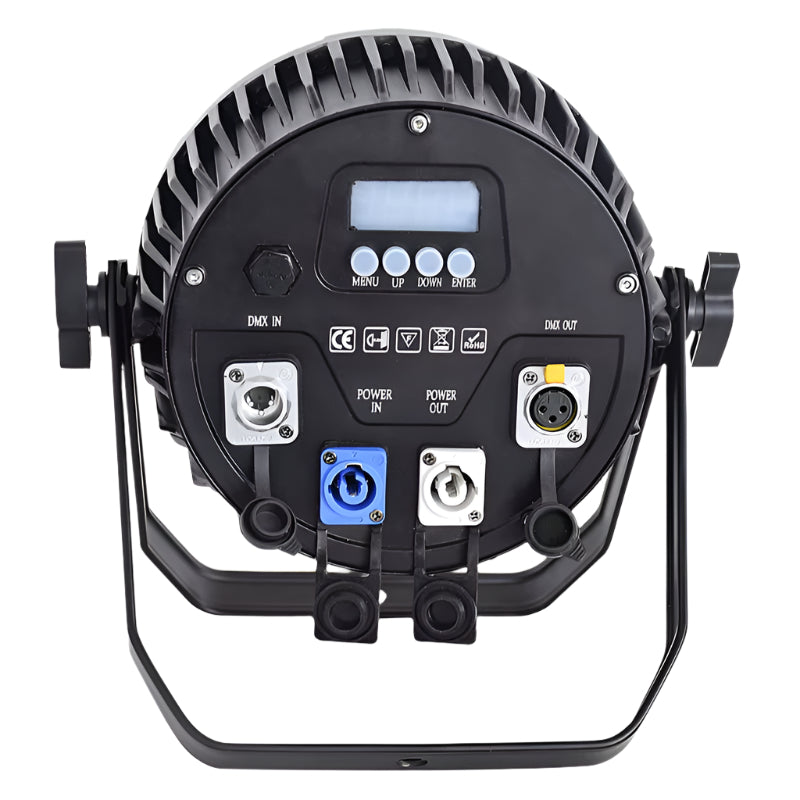 18X18W Waterproof Par Light RGBWA+UV DMX512 stage light With Optional Flight Case 