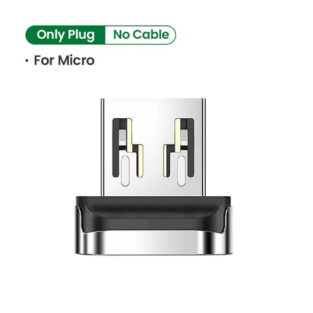 Magnetic USB Charging Cable - Type C and Micro USB Compatible Charger for Iphones, Smartphones, Andriod, Chrome, Tablets
