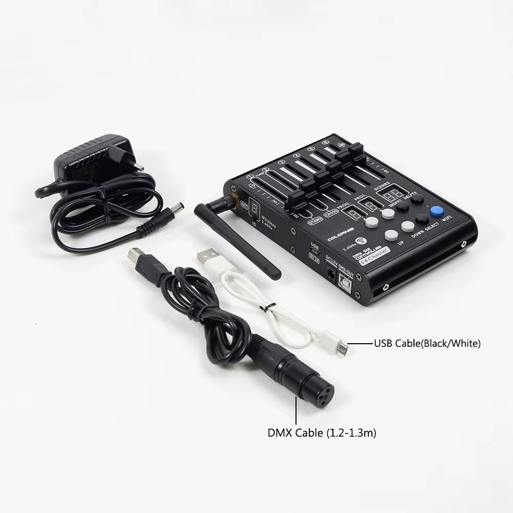 Wireless MINI Handheld 54CH Controller Dmx Console for KTV Party Entertainment DMX Lights
