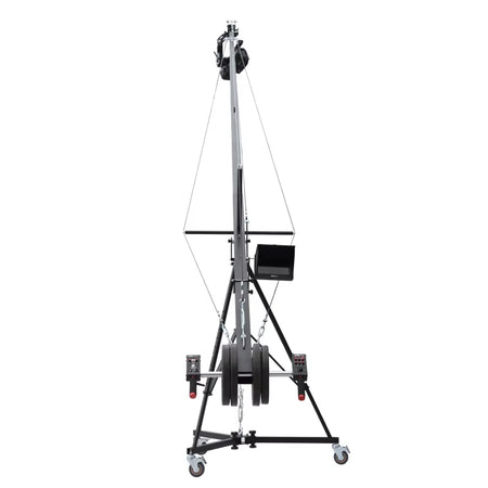 Upgraded 6M Jib Crane, Stable 20KG Capacity Aluminum Alloy Camera Camera  Mount for SLR & Video, Shooting Boom Crane Stabilizer