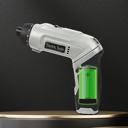 Mini Cordless High Torque Electric Drill with Lithium Battery Type-C Rechargeable Electric Screwdriver DIY Household Tools.