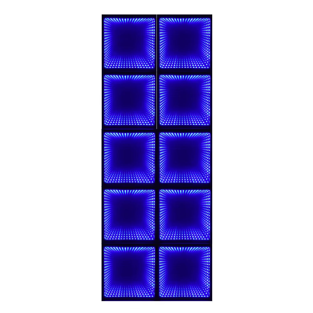 Lighted Tempered Glass 3D Dance Floor for DJ, Wedding & Disco