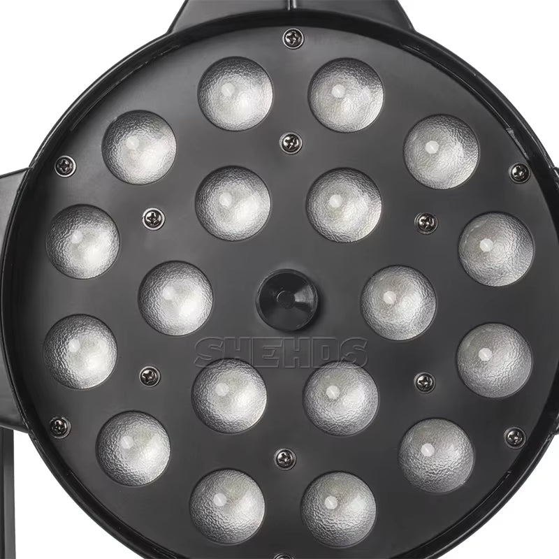 Dynamic LED Par with Zoom & Wash - RGBWA+UV, Aluminium Par stage light