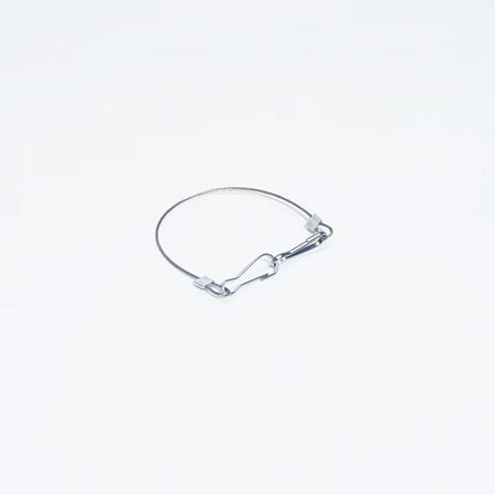 10Pcs High Quality Silver Safety Steel Lock Cable
