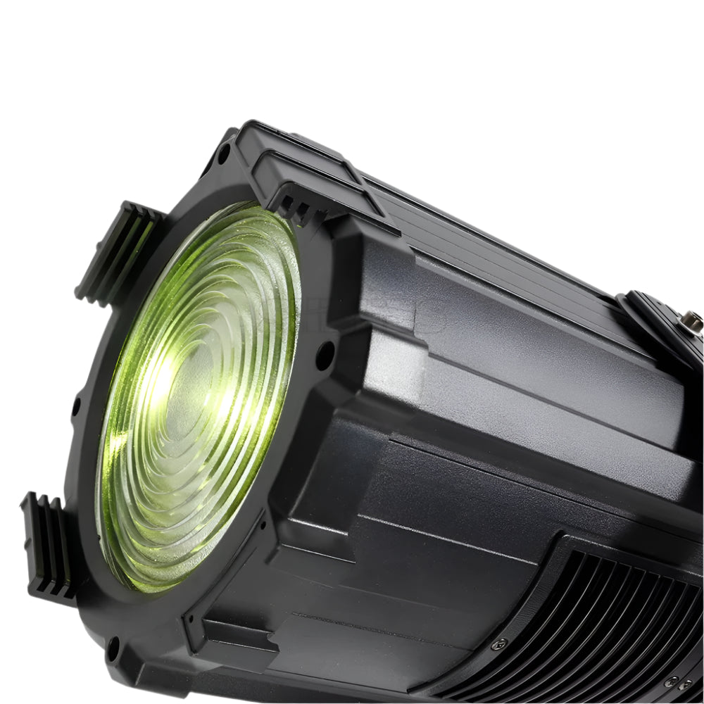 2PCS Adjustable Focus 250W RGBW/WCW Par Light Fresnel Lens stage light