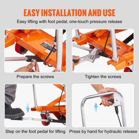 Heavy Duty Double Hydraulic Lifting Platform 