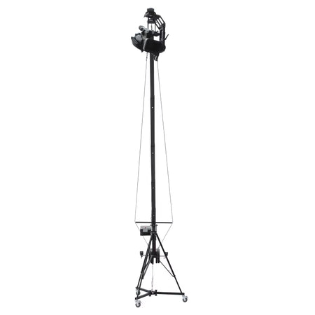 Upgraded 6M Jib Crane, Stable 20KG Capacity Aluminum Alloy Camera Camera  Mount for SLR & Video, Shooting Boom Crane Stabilizer