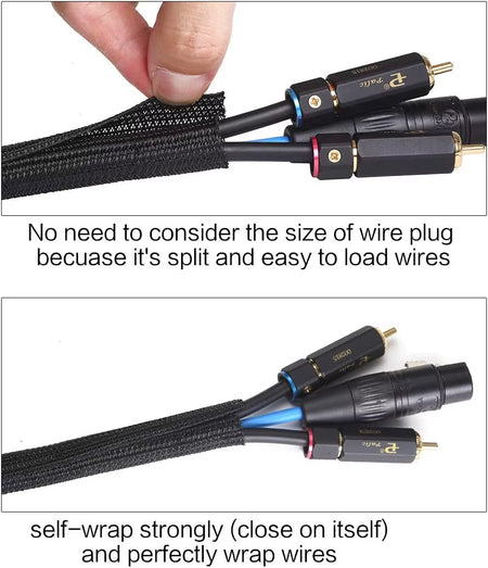 Cord Protector Cable Split Sleeve Sleeving 