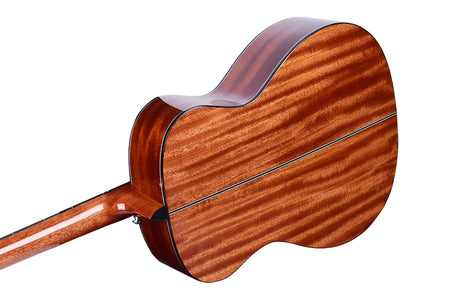 40Inch High Quality Acoustic Electric Guitar Solid Spruce Top Wood 